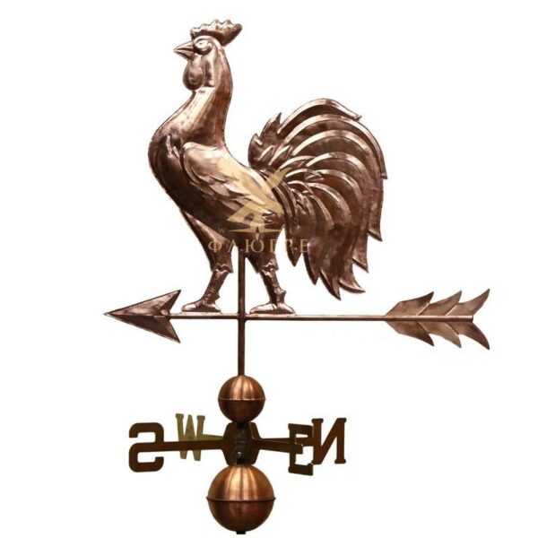 Флюгер Петух (с закрытым клювом) - Image 3